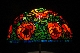 5 Tiffany popy artglass
