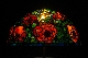7 Tiffany popy artglass