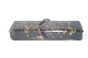 JAPANESE-ART EDO period FUBAKO lacquer GOLD and SILVER makie 3.5*6.8*21.7 cm. SOLD!