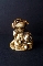 JAPANESE-ART netsuke SAMURAI and ONI ivory 19 th signed 5 cm. foto 2
