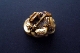 JAPANESE-ART netsuke SAMURAI and ONI ivory 19 th signed 5 cm. foto 3