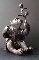 JAPANESE BRONZE OKIMONO, MONKEY 19th 23.4 cm. ORDER INQUIRE...