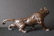 JAPANESE BRONZE TIGER 19th signed 27.5*58 cm. foto 3