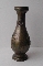 JAPANESE BRONZE VASE 19th HIRAZOGAN AND TAKAZOGAN GOLD, SILVER inlaid 28.5 cm foto 2