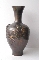 JAPANESE BRONZE VASE DRAGON meiji period signed 33 cm. foto 2