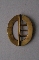 JAPANESE BUCKLE, KOMAI, inlaid in gold and silver signed 19th 6*7 cm. foto 2