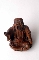 JAPANESE DARUMA okimono wood meiji period 9 cm signed .SOLD!