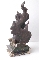 JAPANESE EDO period KAMI GONGEN-BU 31.5 cm foto 2