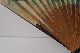 JAPANESE FAN lacquer GOLD and SILVER makie signed 28.7 cm. foto 2