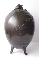 JAPANESE INCENSE BURNER BRONZE 19th signed 34 cm. foto 6
