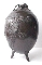 JAPANESE INCENSE BURNER BRONZE 19th signed 34 cm. foto 7