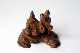JAPANESE OKIMONO miniature wood signed 3.8 cm. SOLD!