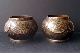 JAPANESE PAIR CENSER KYOTO signed 11 cm. diam € 480