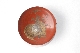 JAPANESE RED LACQUER SAKE CUP GOLD MAKIE signed € 480