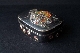 JAPANESE SILVER BOX, ELEPHANT 19th 7.6 cm. foto 3