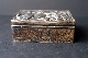 JAPANESE SILVER BOX, ÍRIS signed 19th 2.8*6*8.2 cm. foto 5