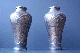 JAPANESE VASES,KOMAI,EISEN,GOLD,SILVER 19th pair 15.8cm foto 4