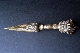 TIBETAN PHURBA GILT-BRONZE 17th 23 cm. SOLD!