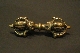 TIBETAN RITUAL ART VAJRA 19th bronze 9.7 cm € 300
