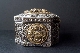 TIBETAN SILVER BOX 18th 6-9-12 cm. FOTO 6