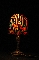 TIFFANY BRONZE LAMP LOTUS 23